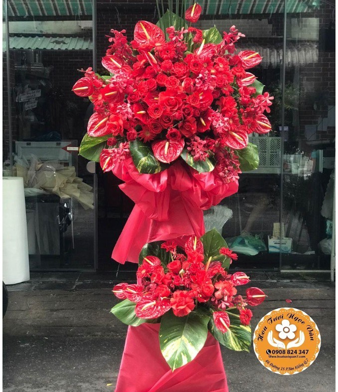 Kệ Hoa Chúc Mừng "Ngọn Lửa Thành Công"