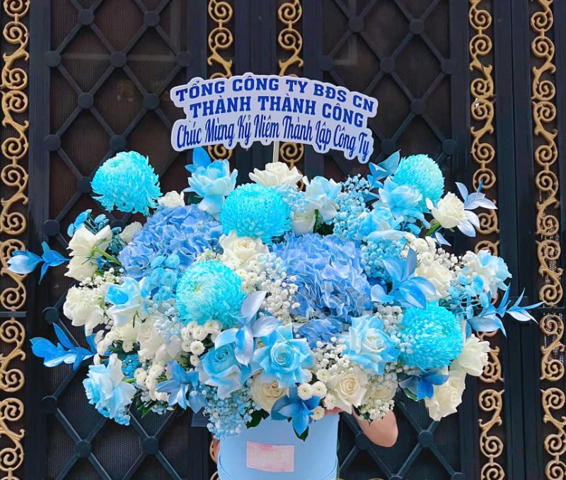 Giỏ hoa Hương Nắng