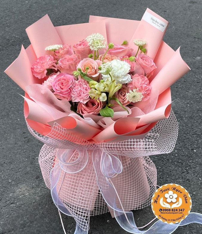 Bó Hoa Lời Thì Thầm Ngọt Ngào