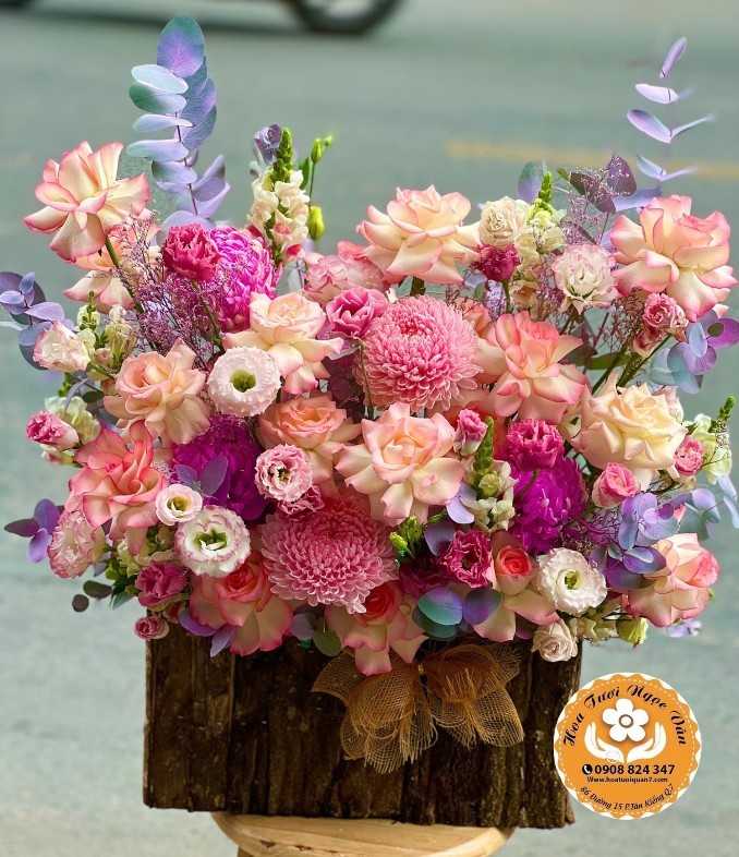 Hộp hoa - Khu Vườn Mộng Mơ