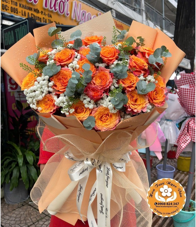 Bó hoa "Nhiệt Huyết"