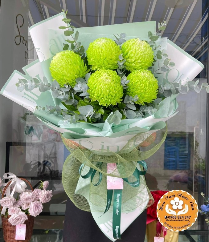 Bó hoa "Khởi Sắc"