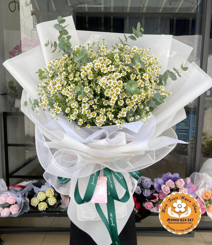 Bó hoa "Cánh Đồng Dịu Êm"