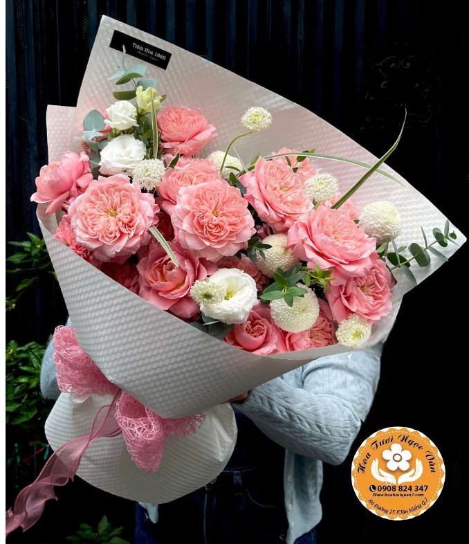 Bó Hoa Hồng Nàng Thơ