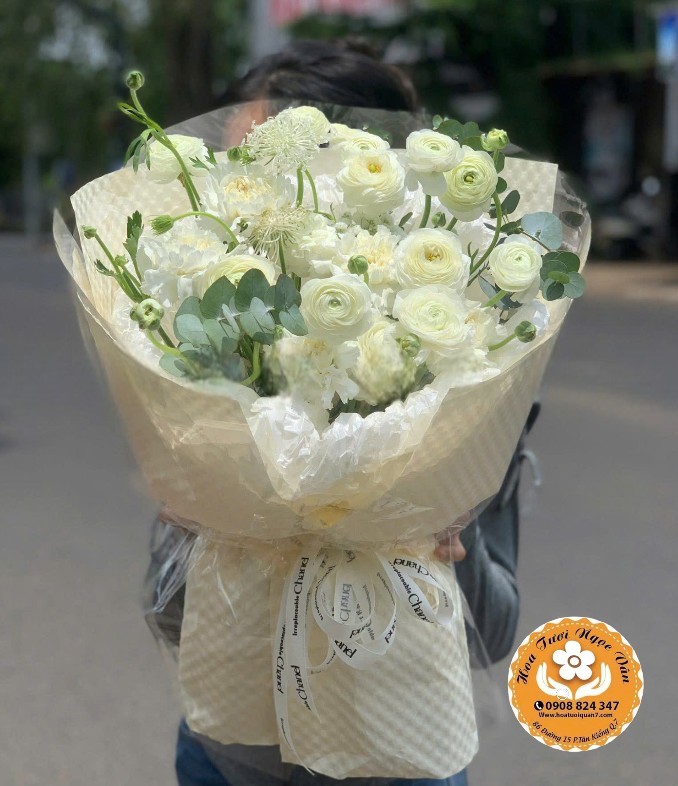 Bó Hoa Bạch Ngọc