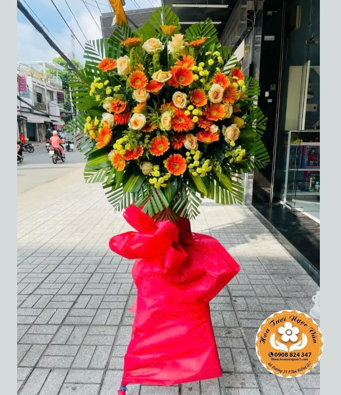 Kệ Hoa Chúc Mừng Thái Dương