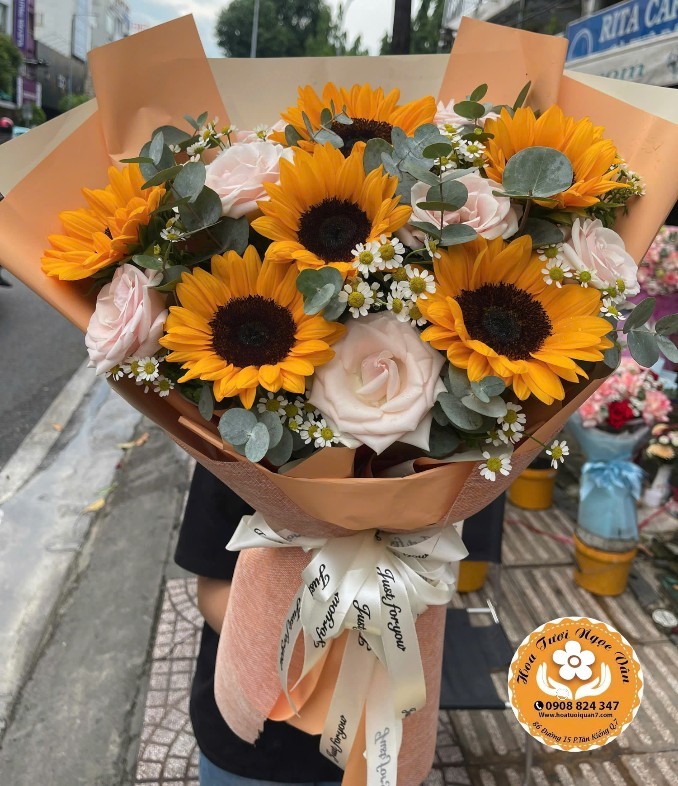 Bó hoa "Nắng Ấm"