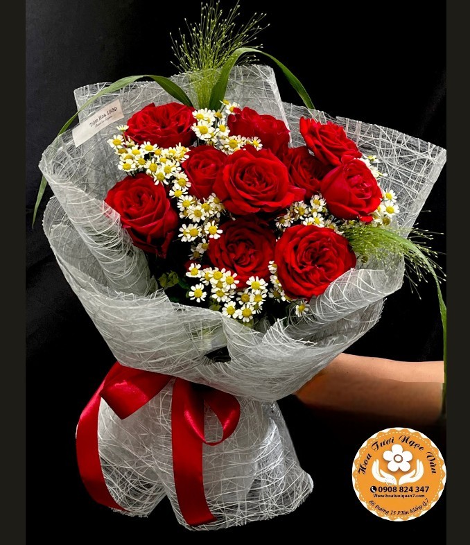 Bó hoa Tình Yêu Trong Sáng