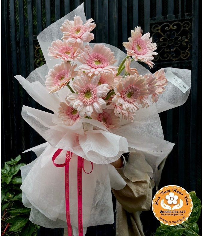 Bó Hoa Nắng Hồng