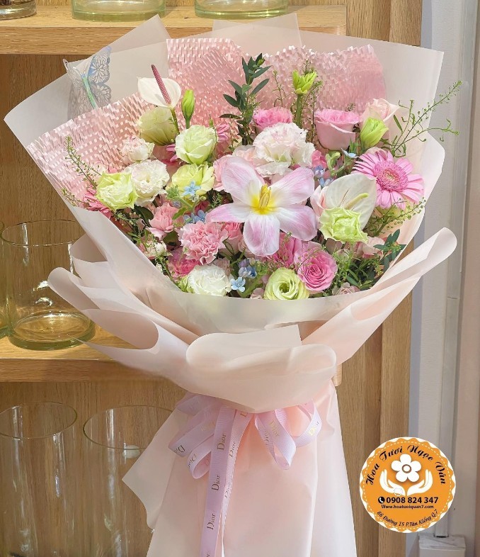 Bó hoa Thanh Âm Kiêu Kỳ