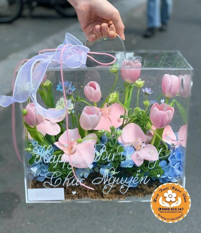 Túi Hoa Lời Nhắn Yêu Thương