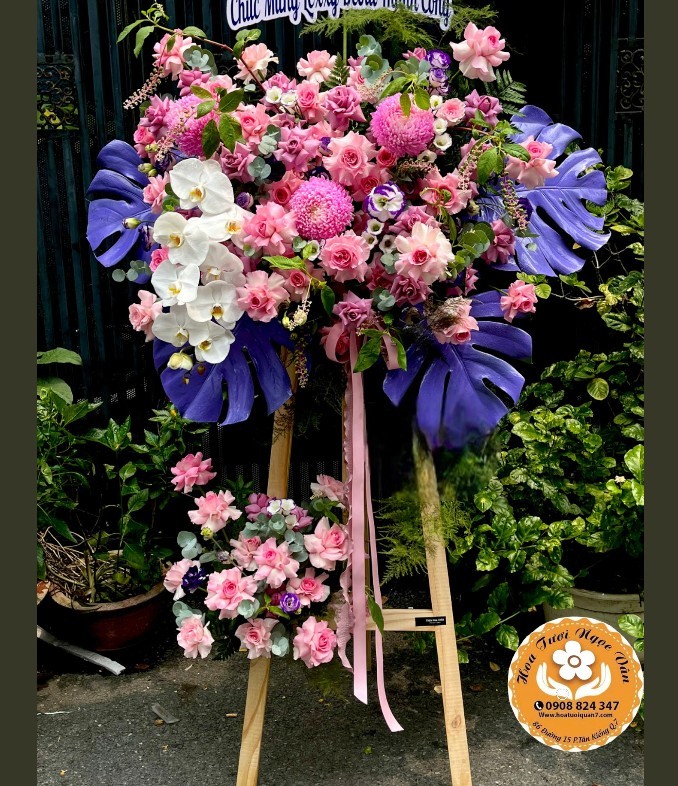 Kệ Hoa Chúc Mừng - Khai Trương Hồng Phát