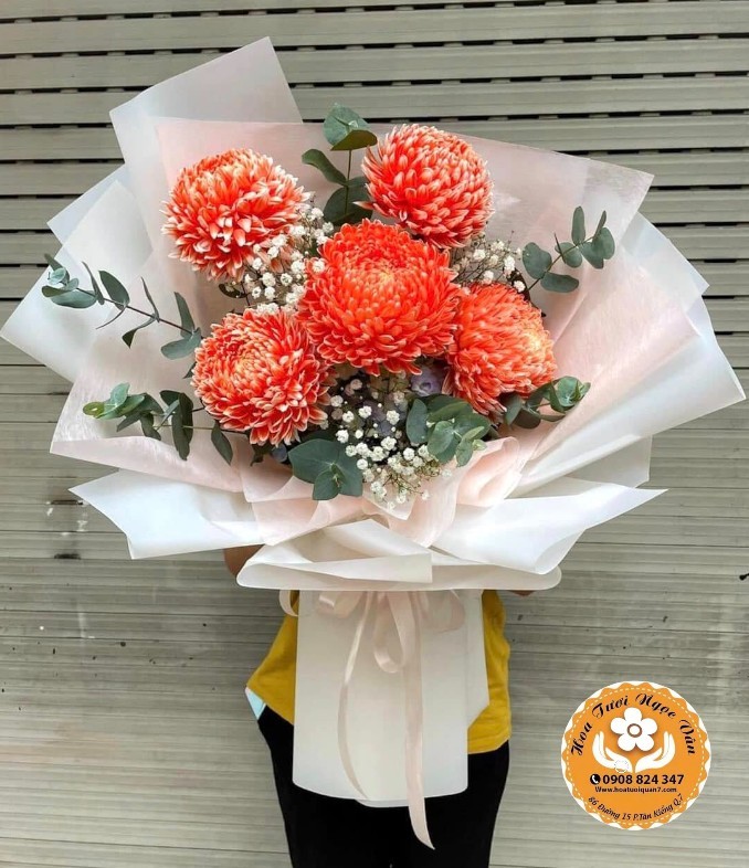 Bó hoa "Hoàng Hôn Rực Rỡ"