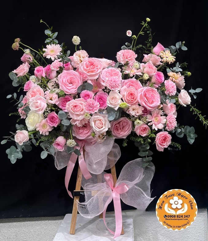 Kệ Hoa Chúc Mừng Hưng Thịnh