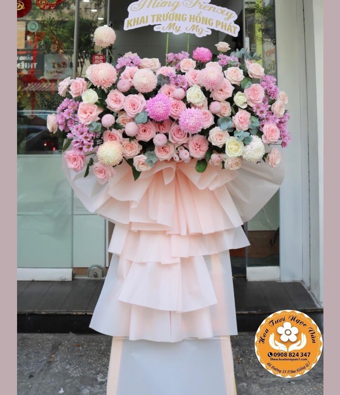 Kệ Hoa Khai Trương Giấc Mơ Ngọt Ngào